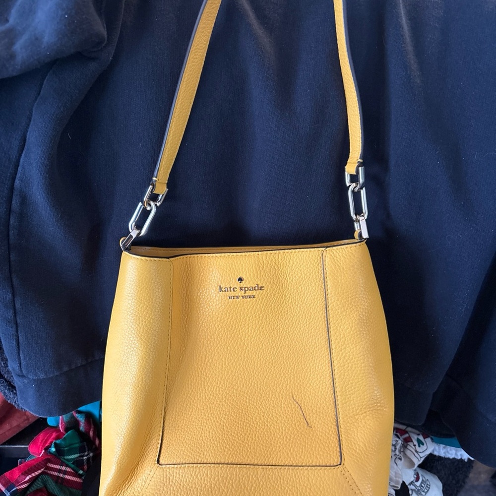 Kate Spade Yellow Handbag Purse